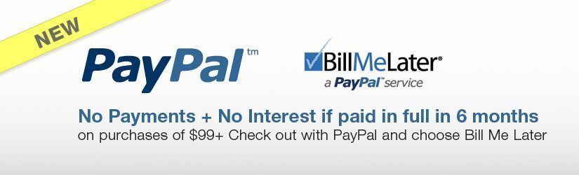 Paypal – Bill Me Later